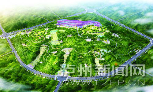 朝陽公園效果圖。市城鄉(xiāng)規(guī)劃管理局供圖。